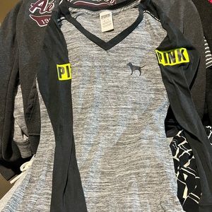 Vs pink long sleeve shirt